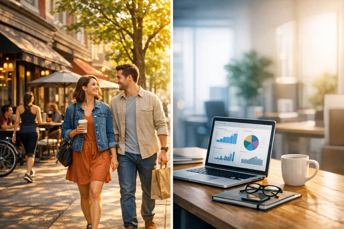 Location vs. Laptops: Why Lumarc Apartments’ Walkable Neighborhood is Your Smartest Amenity